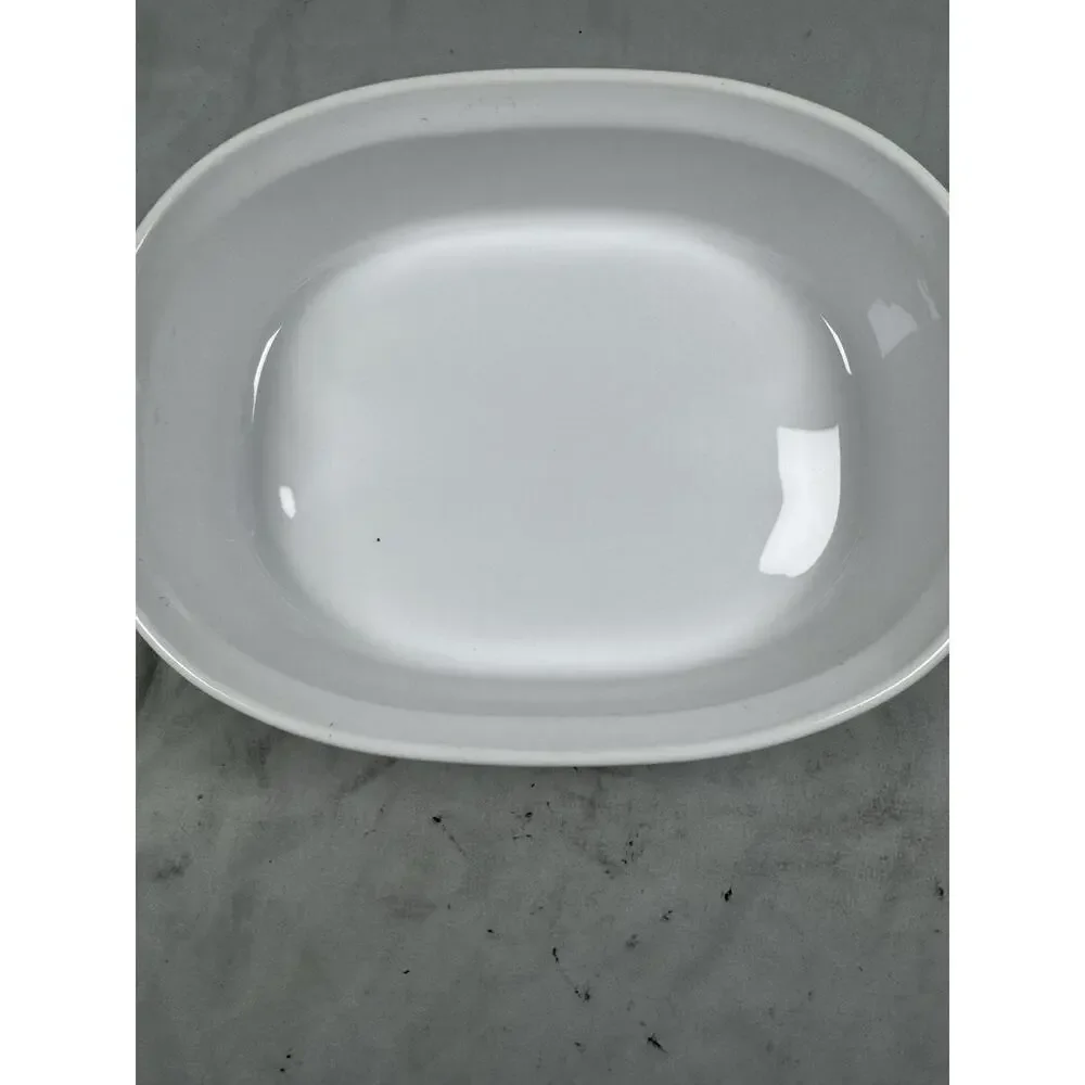 Vintage Corning Ware A-12-B White Casserole Baking Dish 1.8 Liter USA